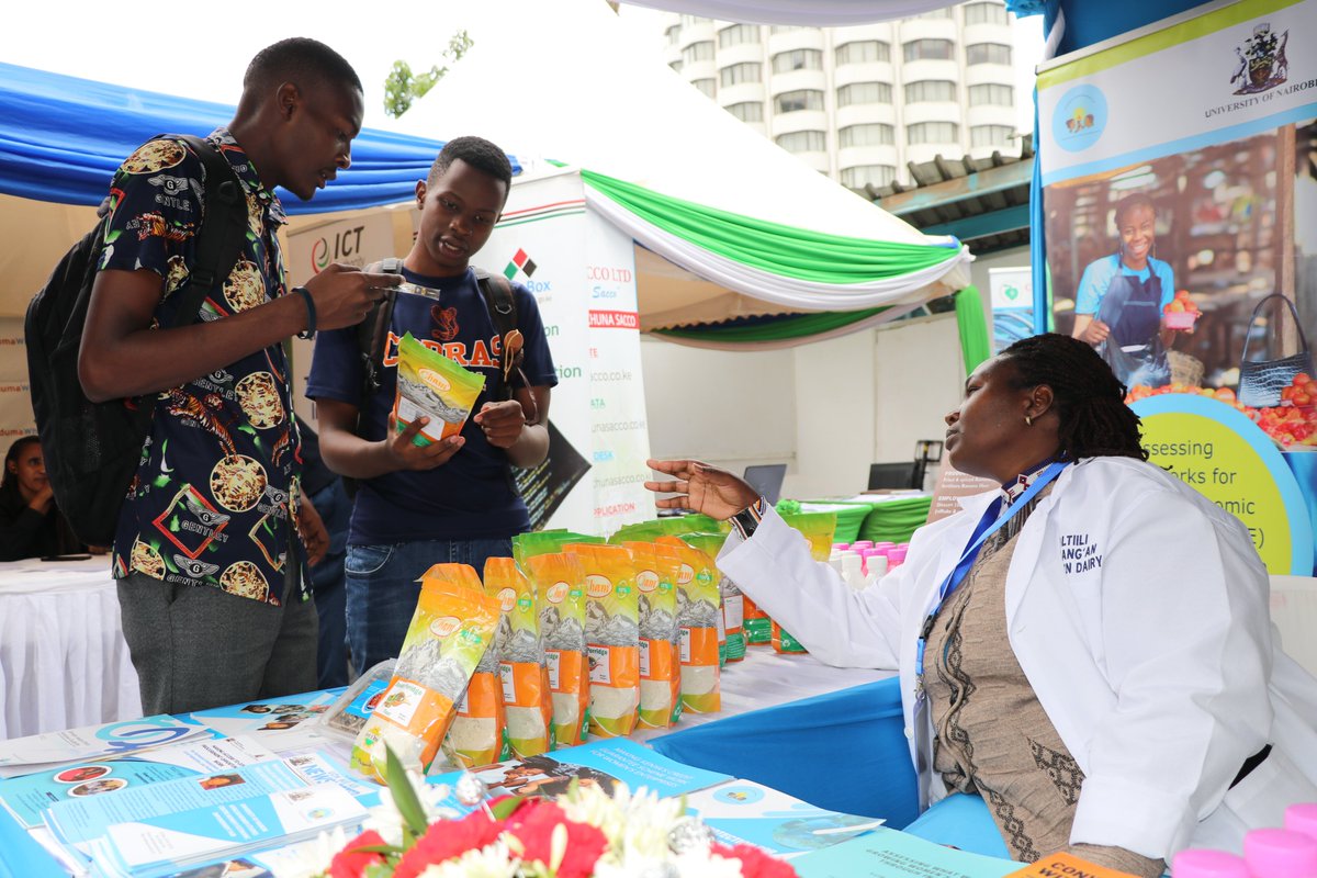 Meet us at the Nairobi Innovation Week hosted by the @uonbi at the main campus. We offer technology transfer for value addition, linkages to finance, access to technology, market and mentorship through a women-focused business incubation for individual and group entreprises