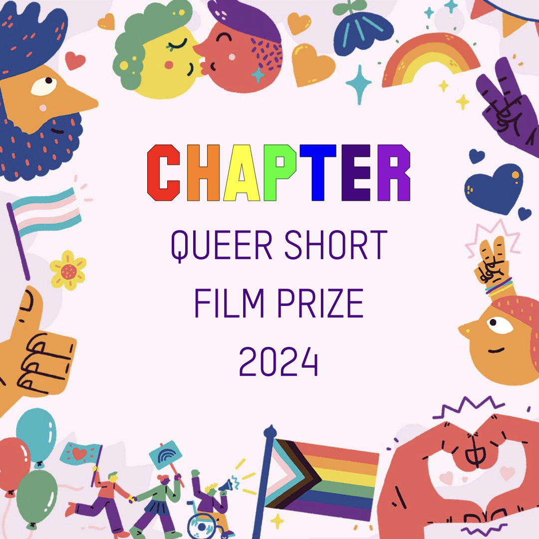 Chapter MovieMaker (@chptrmoviemaker) on Twitter photo Free screening of the shortlisted films for this year's Chapter Queer Short Film Prize!
6pm, Monday 20/05 at <a href="/chaptertweets/">Chapter Arts Centre</a>. The winner will be nominated for <a href="/irisprize/">Iris Prize LGBTQ+ Film Festival</a>’s Best British Short. Book your tickets here: chapter.org/whats-on/chapt… Free screening of the shortlisted films for this year's Chapter Queer Short Film Prize!
6pm, Monday 20/05 at <a href="/chaptertweets/">Chapter Arts Centre</a>. The winner will be nominated for <a href="/irisprize/">Iris Prize LGBTQ+ Film Festival</a>’s Best British Short. Book your tickets here: chapter.org/whats-on/chapt…
