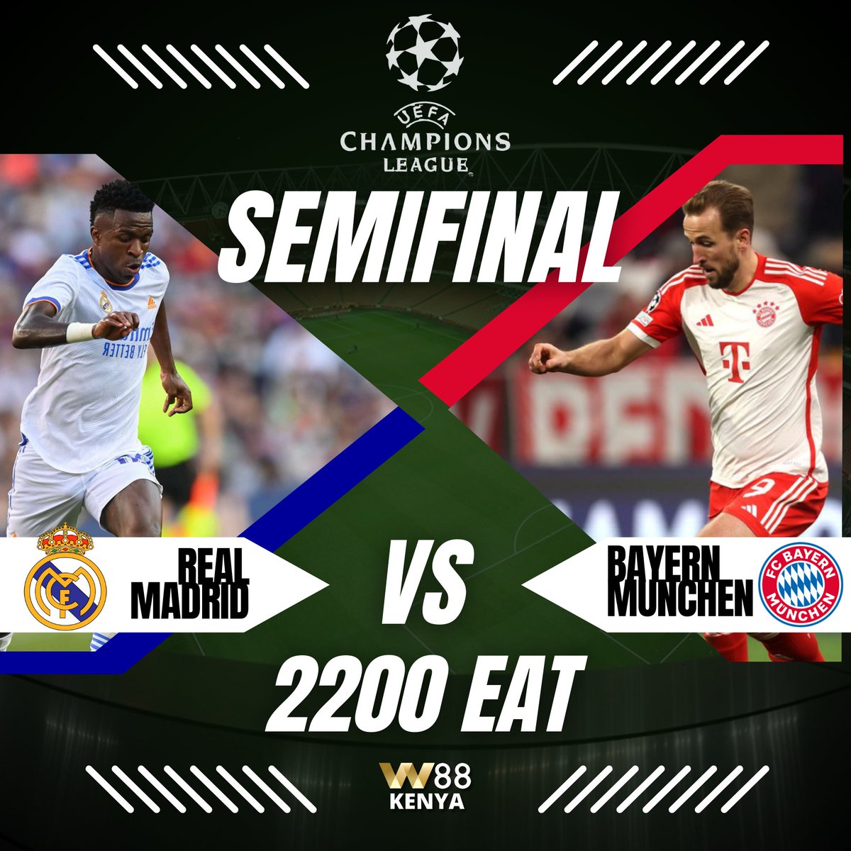 MATCH OF THE DAY!
one team has to make it to the finals and face Dortmund while another one has to go home. Make sure you watch this battle at 10pm and get to know which one will proceed to the next level
#JoinW88