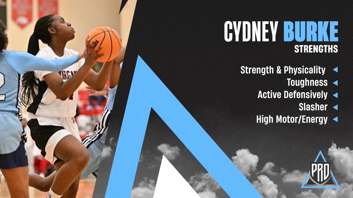 ☁️#PRO Elevation Inc.✈️ 🏀College coaches are always intrigued with prospects such as’26 @cydney_burke (Morgan Co.) 📝Strong, physical wings that can defend multiple positions 📚With a 3.8 GPA, college coaches should be looking into Burke now… #Elevate #AgainstAllOdds