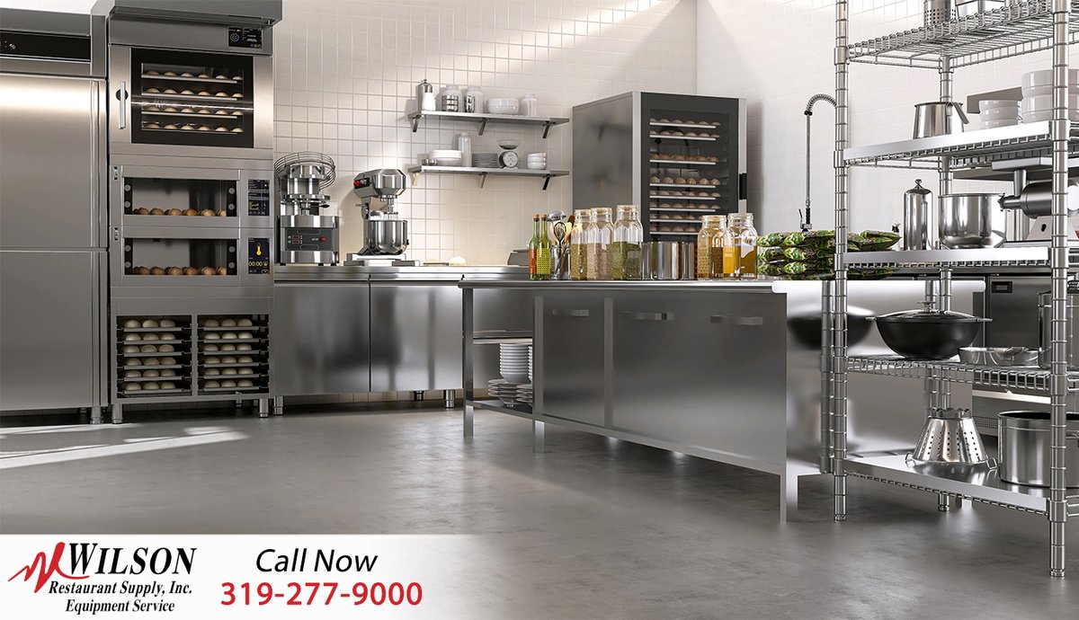 Are you ready to invest in new #KitchenEquipment? Since 2006, we've been the trusted choice for food service professionals, offering comprehensive sales and service under one roof. Call or visit our website to learn how we can assist you. ow.ly/loYp50RzwS6