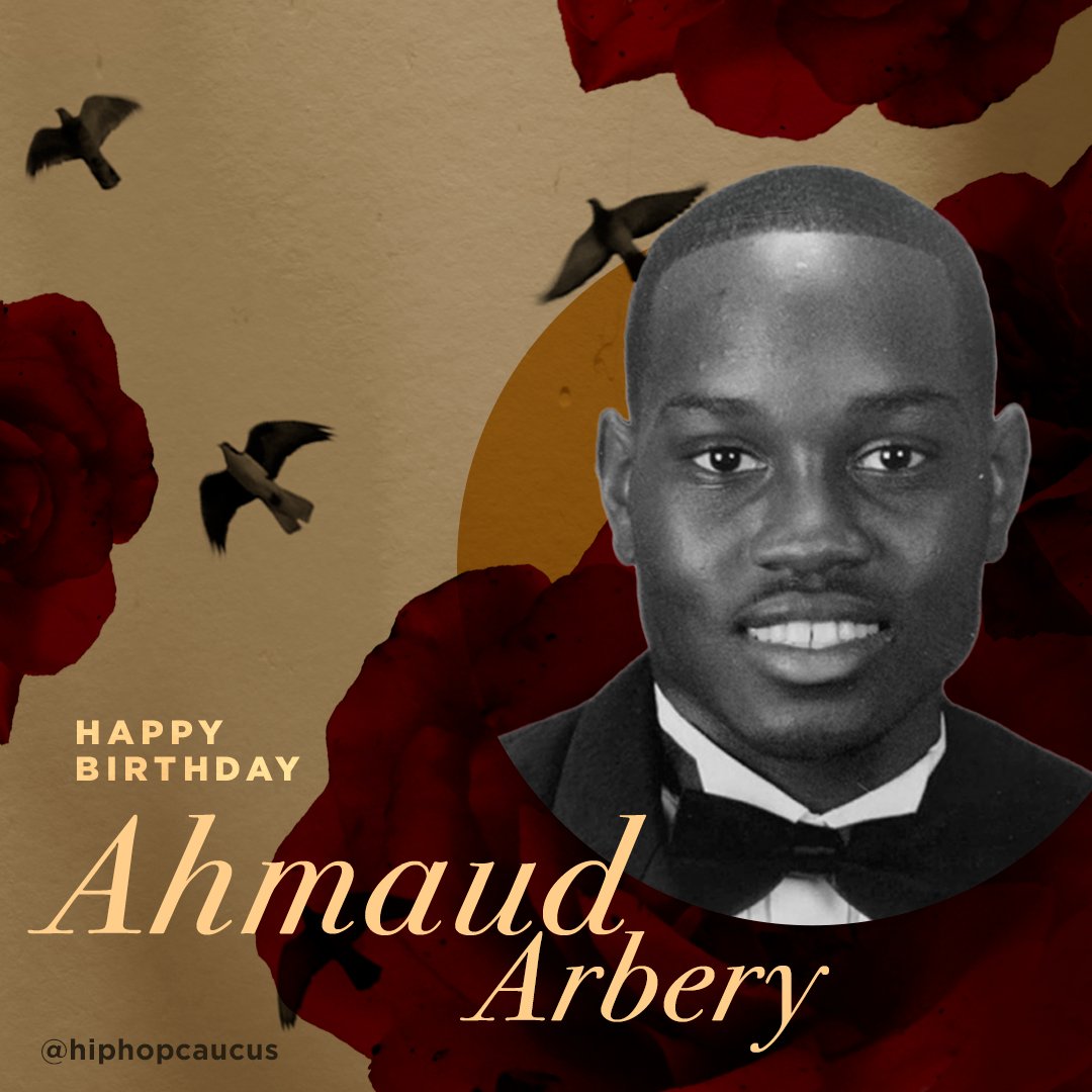 🕊️ Ahmaud Arbery would've been 30 today. Today we honor and lift up his memory.

We continue to fight for Ahmaud and all our brothers and sisters gone too soon. Say their names. #HipHopCaucus