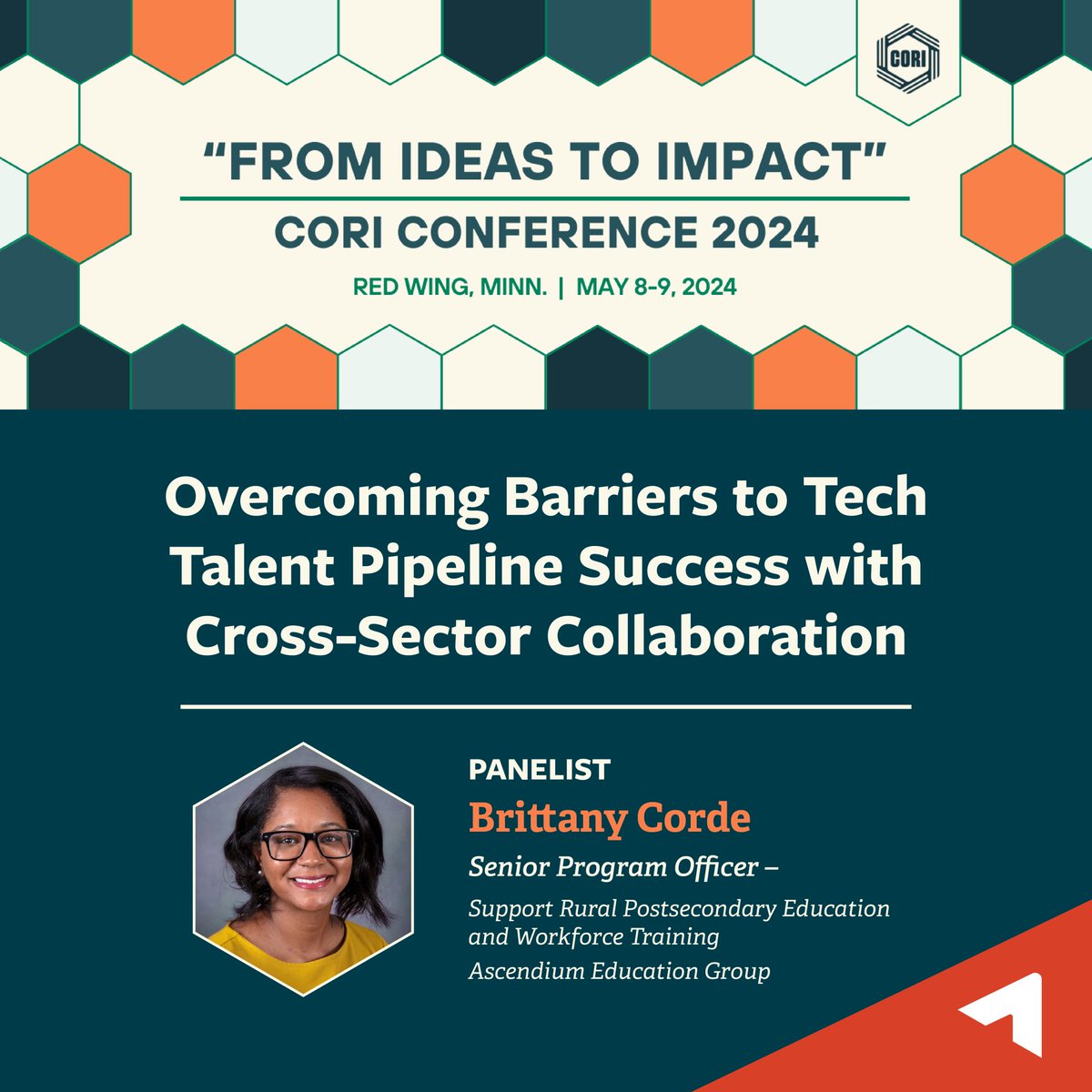 At the @Ruralinno Conference, Senior Program Officer Brittany Corde will join leaders from UNM-Taos Hive and @AZRegionalEDF for a discussion on the impact of cross-sector collaboration on technology talent development. If you’re attending, join this session at 2:30 p.m. CT on May…
