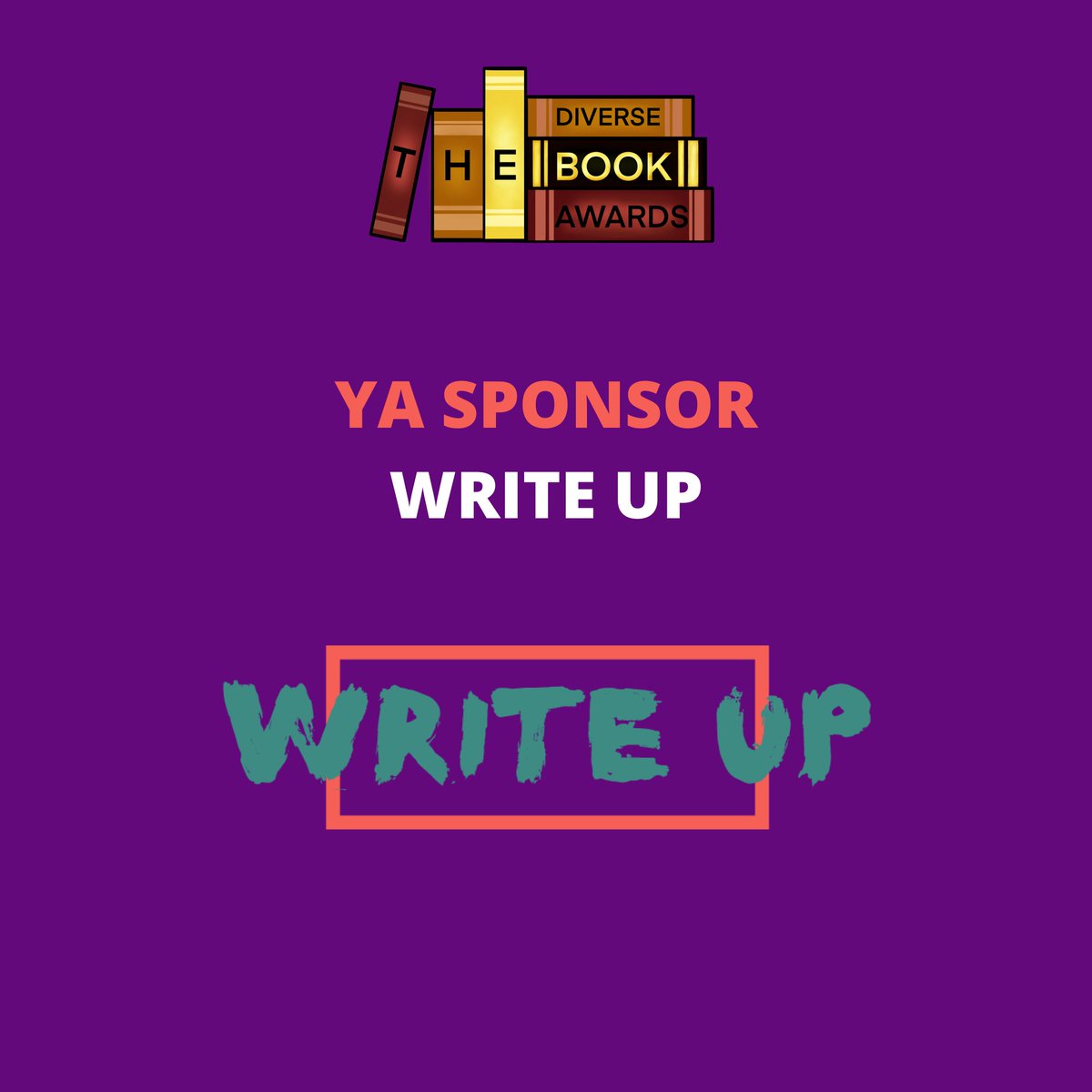 The_DBAwards's tweet photo. Our YA Sponsor is Write Up!
An agency that connects publishers, creators and authors with people with different lived experiences and areas of expertise so they can help you make your content more inclusive. 
@WriteUp_agency https://t.co/kJwnxXfNlg