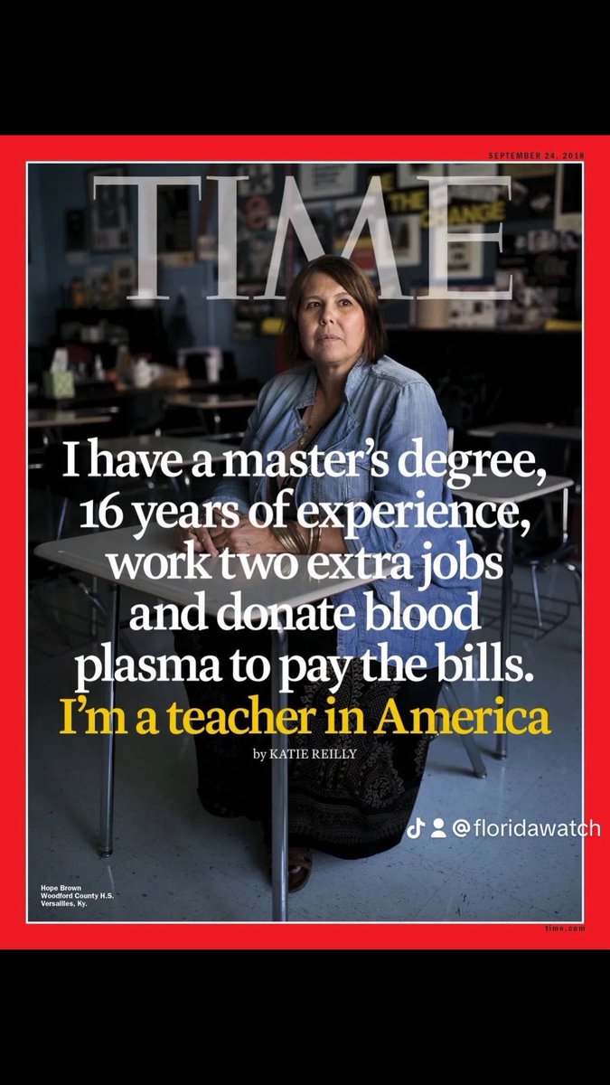 Florida ranks next to last in teacher pay, so it is no surpise we also lead the nation in teacher vacancies. This #TeacherAppreciationWeek, thank an educator for all they do and let's push for our elected leaders to give them the respect they deserve! #FloridaEducation #florida