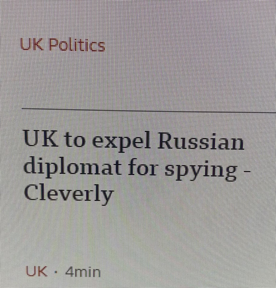 Surely if they were that clever they wouldn't have been caught?

#justspying