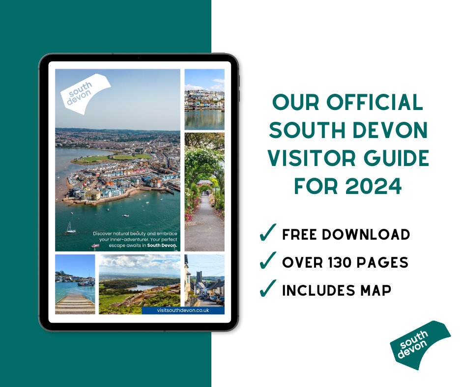 Planning a trip to #SouthDevon? 😁 Be sure to check out our handy visitor guide! Check it out on our website and download the pdf today! 👇 visitsouthdevon.co.uk/information/gu…