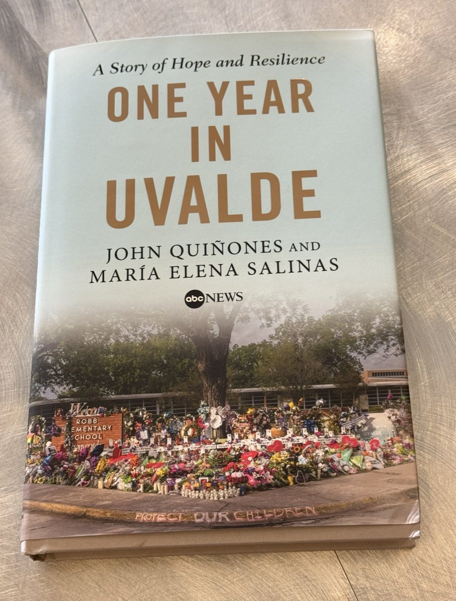 Incredibly honored to announce the release of our book about our year-long assignment in Uvalde, TX. A story that goes beyond tragedy and showcases the tremendous spirit of survivors. Indeed, it is a story of Hope and Resilience. Please order your books now - proceeds will go to…