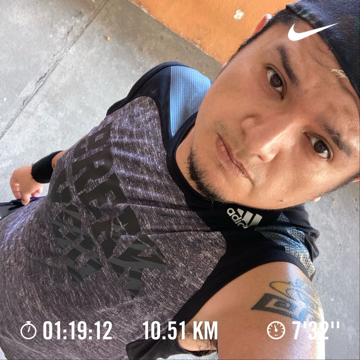 #TocinoTeam 🥓🏃🏻‍♂️💪 10km puntos extra por el pinshi calor infernal que se siente ! #TomenAgua #NRC ⁦@ComuniRunners⁩ ⁦@ManicomioRunner⁩