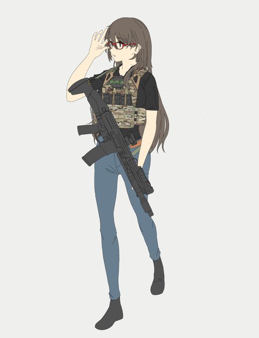 「assault rifle」 illustration images(Latest)