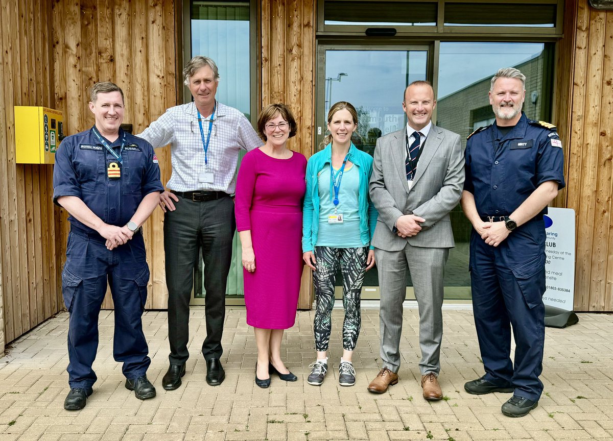 NavyGP's tweet photo. Congratulations to the Medical Centre at @DartmouthBRNC on a successful GP training accreditation visit, forging great training links with the local NHS Dartmouth Medical Practice. @DefenceDeanery @DMS_DPHC_Comd https://t.co/5jp6d27DAT