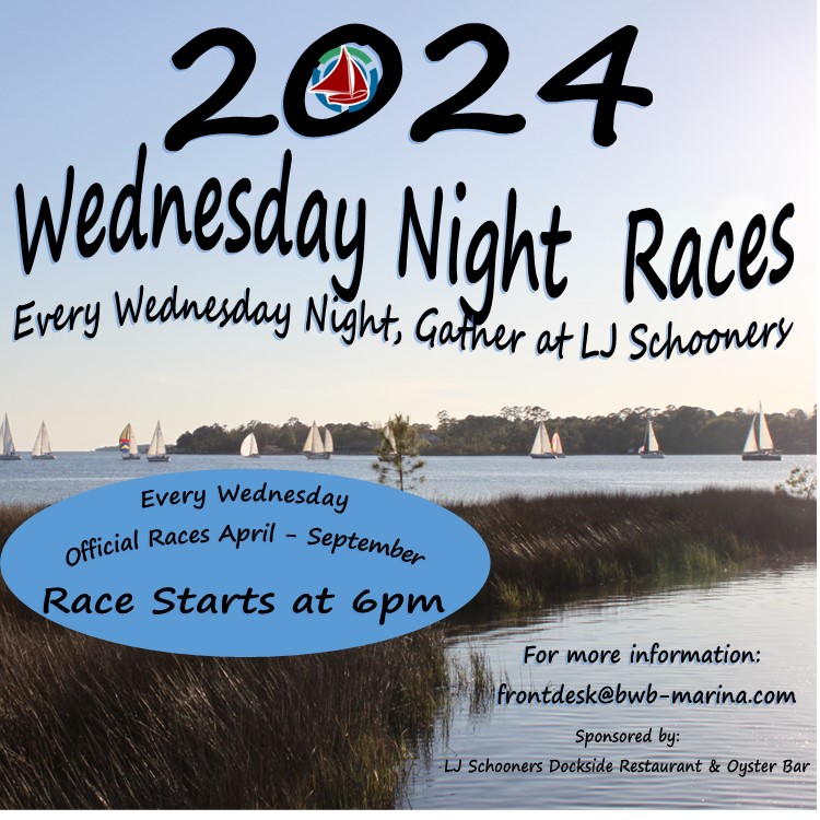 ParadiseMarket8's tweet image. Wednesday at LJ Schooners Dockside Restaurant Kids Eat Free 5p-9p (w/ Purchase of Adult Entree)
Sailboat Races - Shenanigans &amp;amp; GREAT Competitions!  6p Race Start
Captains &amp;amp; Crew gather early to strategize!  #sailingfun #kidseatfreeniceville #bbsc