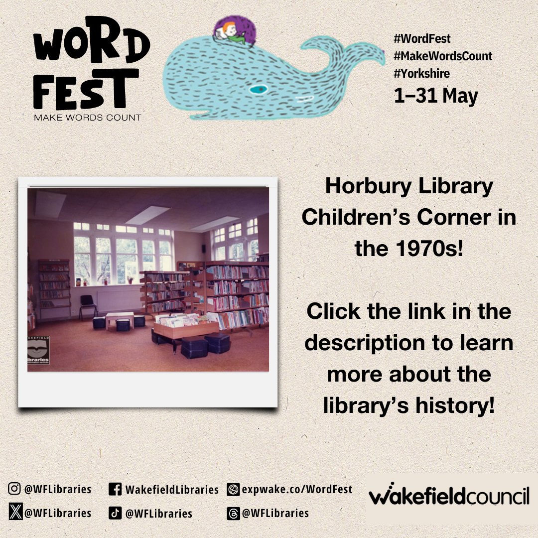 📚Want to learn about the history of Horbury Library? Check out our blog post! Available at: wakefieldlibraries.wordpress.com/2024/05/02/the… #makewordscount #wordfest #libraries #wakefield #festival @wakefieldhistory @wakefield_hidden_history @mywakefield @wakefieldmuseums @ouryear2024 @horburyvillage