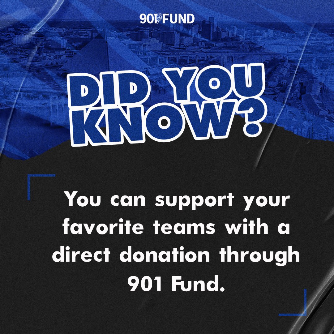 Help elevate University of Memphis athletics by making a directed donation to your favorite Tiger team! #901Fund #Memphis Ⓜ️ ➡️ bit.ly/DirectedDonati…