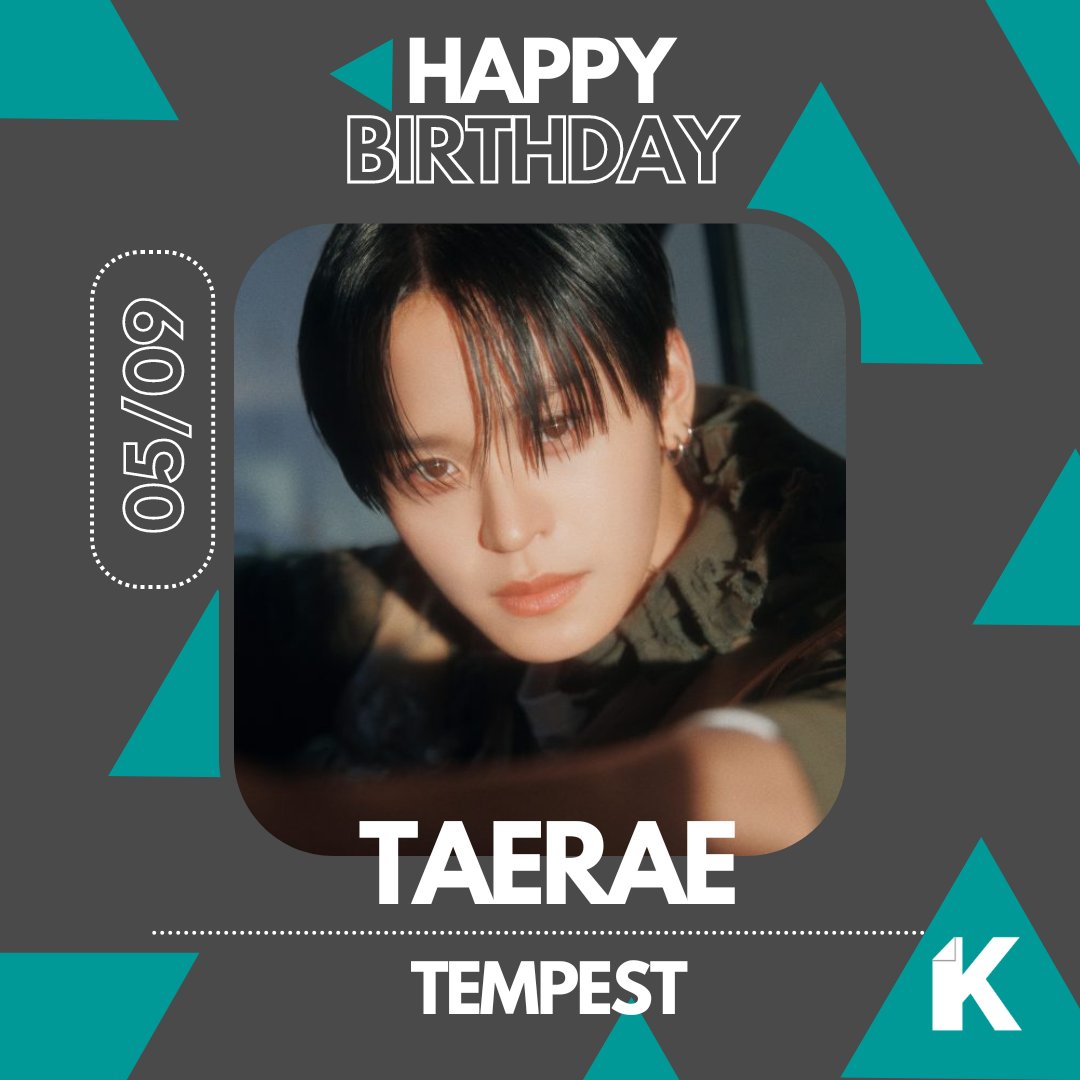 Happy birthday to #TEMPEST's Taerae! 🎉