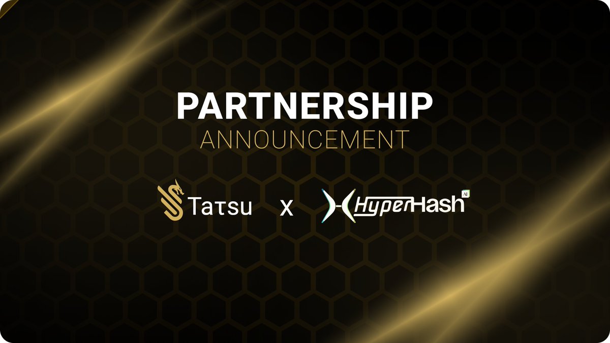 Taτsu (@tatsuecosystem) on Twitter photo Taτsu 🤝 HyperHash AI
We are excited to announce our new collaboration with <a href="/HyperHashAI/">HyperHash AI</a>!
HyperHash AI is at the forefront of digital solutions, providing innovative services in gaming, cloud mining, and 3D rendering. Their technology is powered by the latest advancements in Taτsu 🤝 HyperHash AI
We are excited to announce our new collaboration with <a href="/HyperHashAI/">HyperHash AI</a>!
HyperHash AI is at the forefront of digital solutions, providing innovative services in gaming, cloud mining, and 3D rendering. Their technology is powered by the latest advancements in