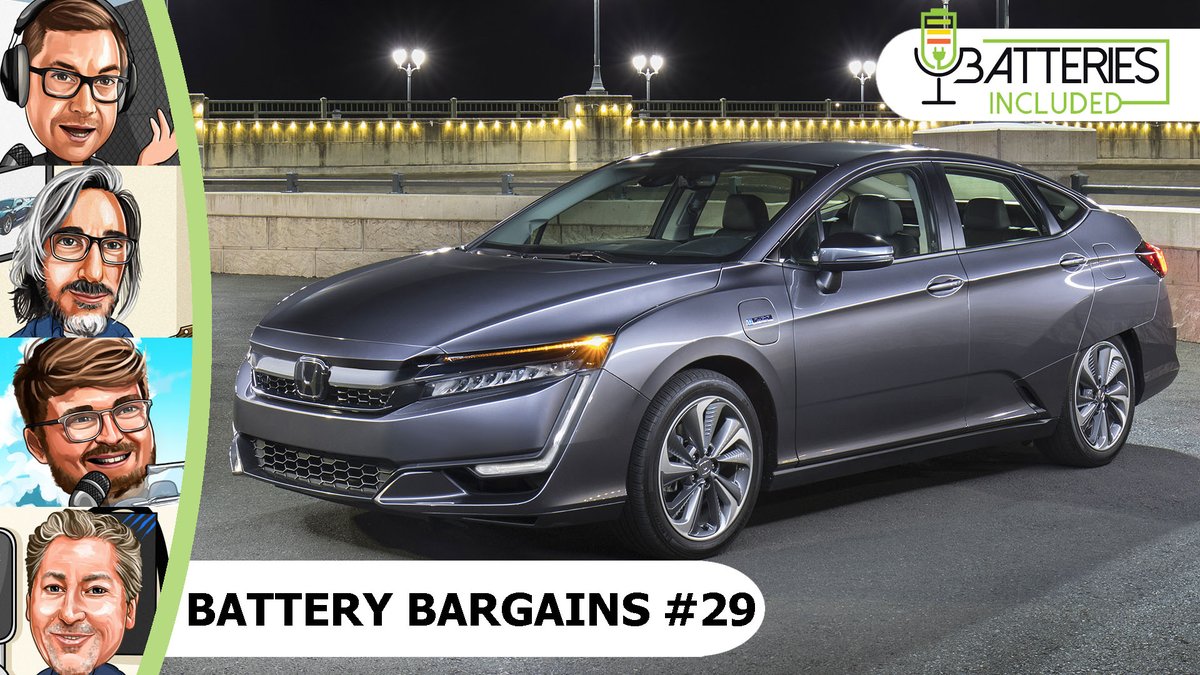 Our latest episode of Battery Bargains is live. We have emails from a Clarity-driving Florida man, a Tesla Model 3 Performance owner wanting to upgrade, and a family with a dog needing space for under $55k. Come car shopping with us! youtube.com/watch?v=Bgd0je…