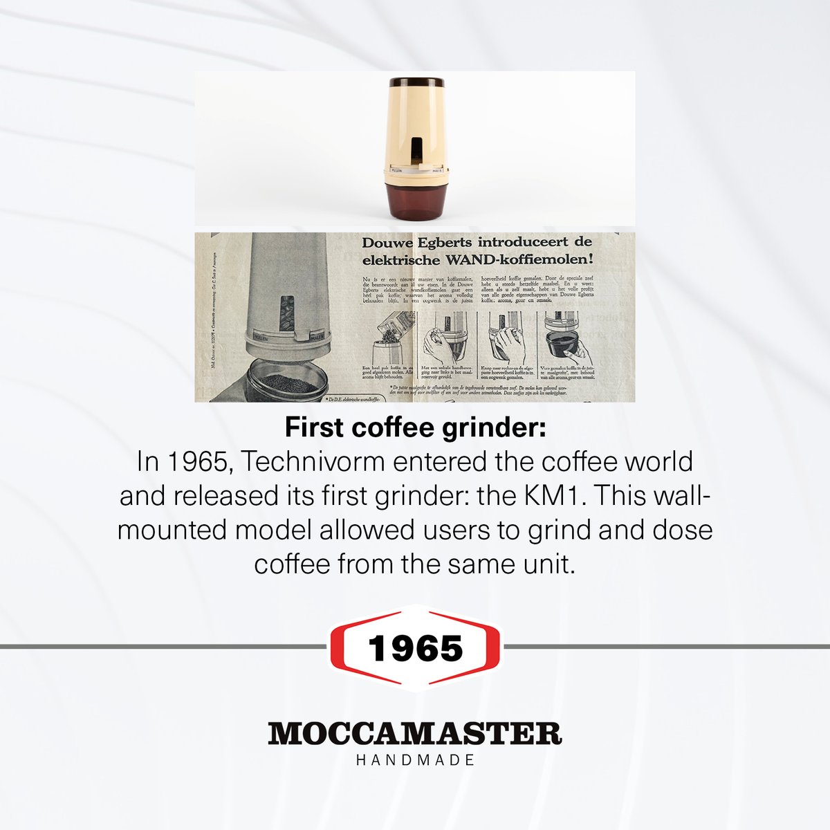 Technivorm History Pt 1.
Cheers to 60 years of coffee mastery! We're giving you an inside glimpse into the origins of Technivorm in our first part of the story series. Find out how we began our exciting journey in creating the perfect coffee grinders and brewers! #Technivorm60th