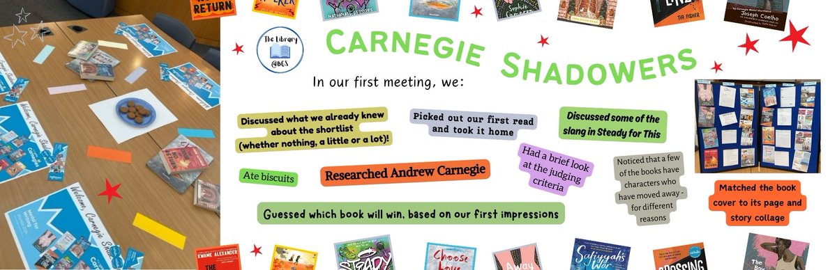 This lunchtime saw our first Carnegie Shadowers' get-together @CarnegieMedals 📚 So much to discuss during our first impressions session... have a look at everything we crammed into 50 minutes! 👇 #YotoCarnegies24