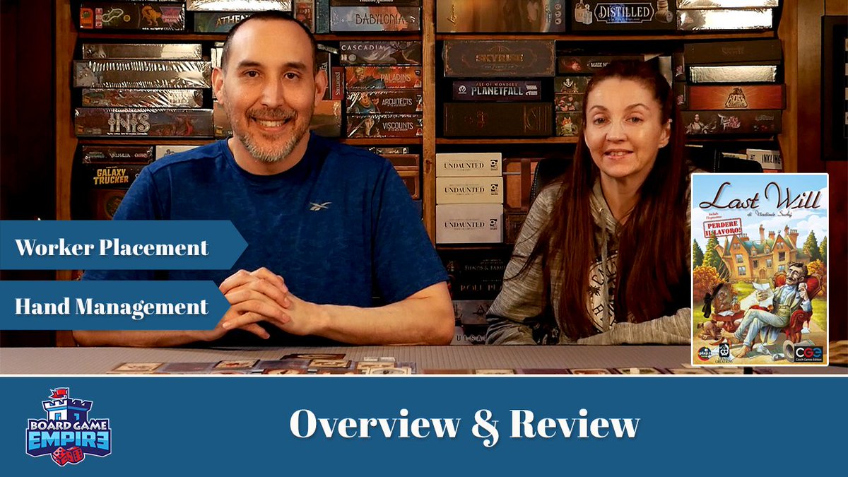 Last Will Overview & Review youtube.com/watch?v=ndx5Xu… @czechgames #boardgameempire #Unboxing #TopGames #BoardGames #LastWill #CzechGamesEdition #BGG #boardgamenight #boardgamenights #boardgameaddict #boardgamegeeks #boardgameday #boardgamecommunity #gamenight #tabletopgame