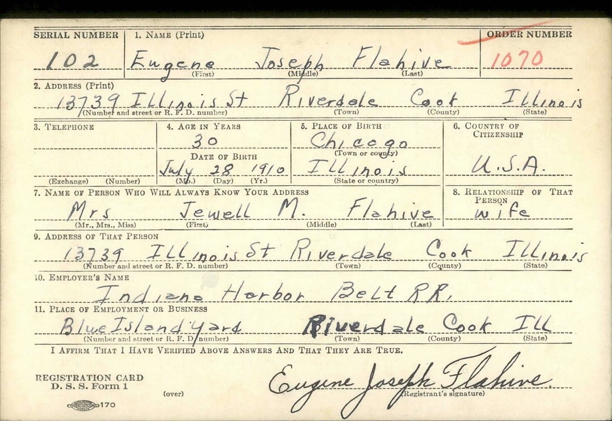 Aviation Radioman 1st Class Eugene J. Flahive, of Riverdale, Illinois, was missing in action on a patrol mission near Pearl Harbor, Hawaii, on May 8, 1945, 79 years ago today. @WW2Researcher #POWMIA @USNHistory