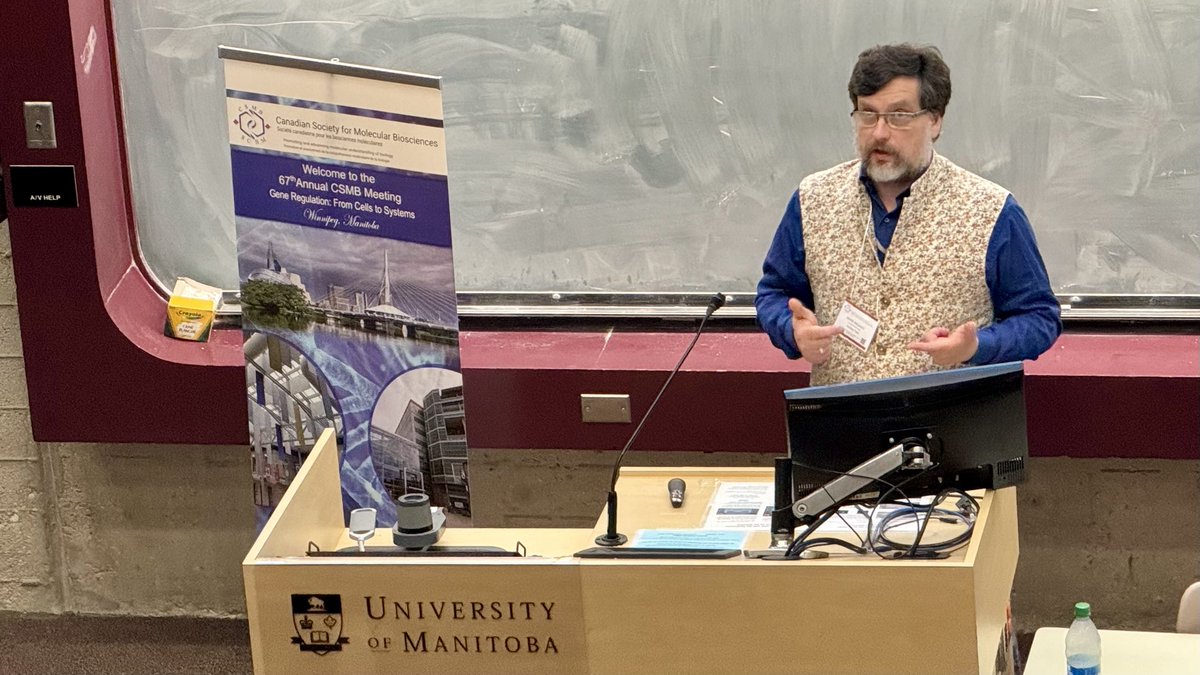 CSMB talks: Gene Regulation and Cell Death Mechanisms by Dr. Sergei Nechaev (U. North Dakota, USA) ⁦<a href="/CSMB2024/">CSMB2024</a>⁩ ⁦<a href="/CSMB_SCBM/">CSMB</a>⁩ ⁦<a href="/dr_rastegar/">Dr. Mojgan Rastegar</a>⁩