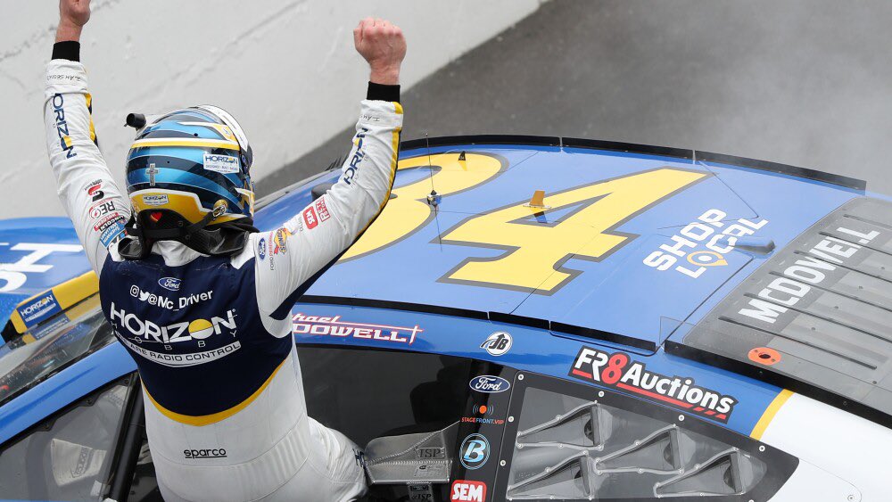 MCDOWELL SUPREMACY! Thanks for the memories at Front Row Motorsports!