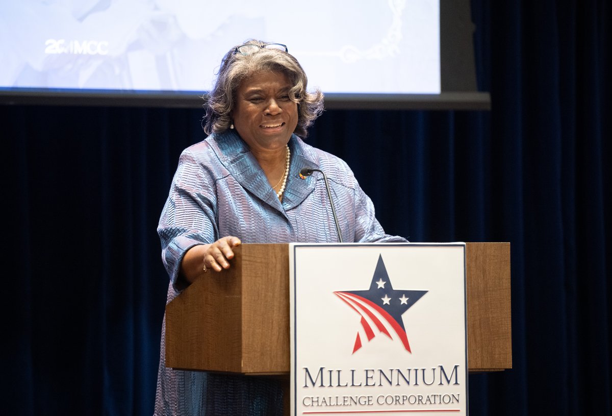 It was a privilege to introduce President Bush – as we celebrated the 20th anniversary of the Millennium Challenge Corporation, which has reduced poverty through economic growth in 47 countries for over 380 million people. @MCCgov is a shining example of U.S. leadership.