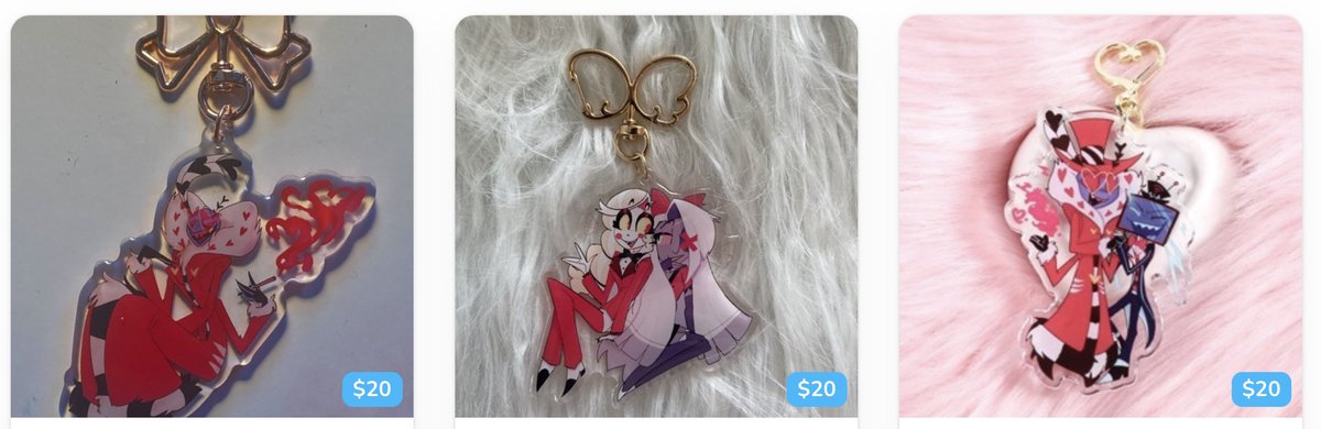 GUESS WHO UPDATED THEIR KEYCHAINS ON KOFI!!!!!