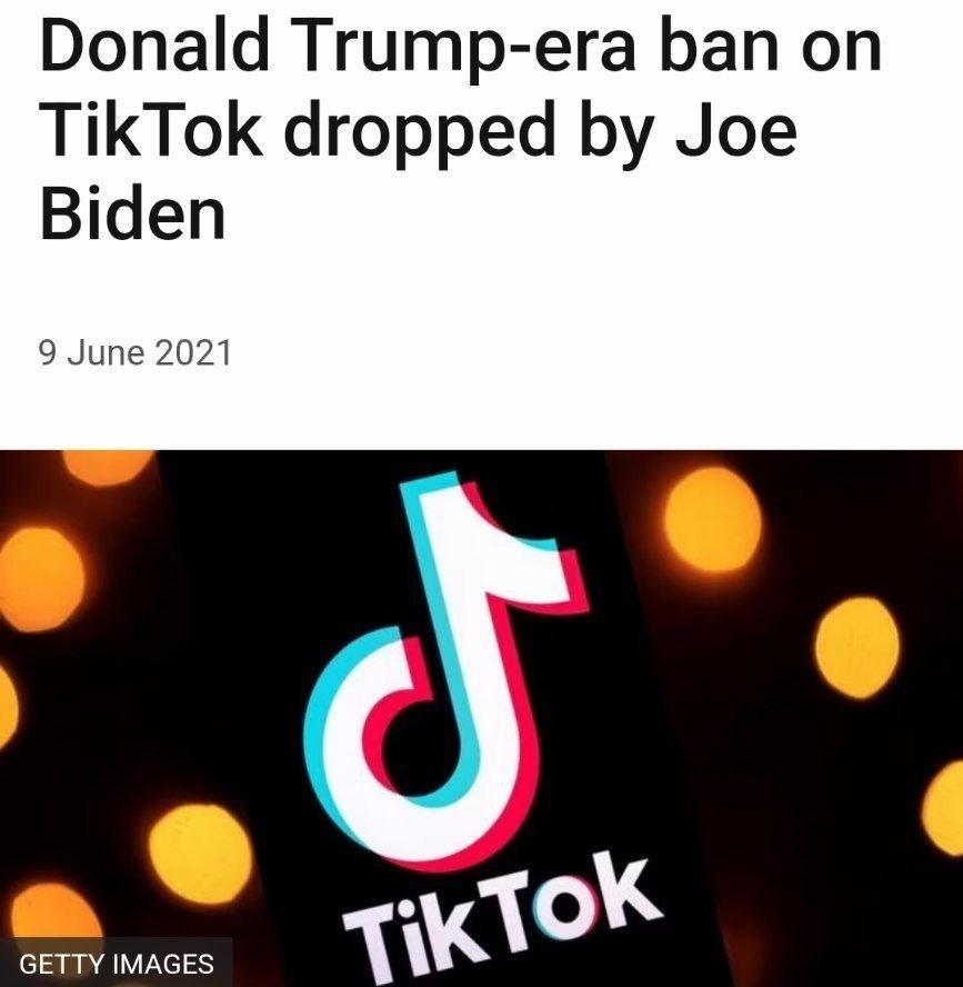 2/12 When Biden came into office, he revoked an executive order from Trump which had made moves to ban TikTok. The issue was dropped until last year. What changed?