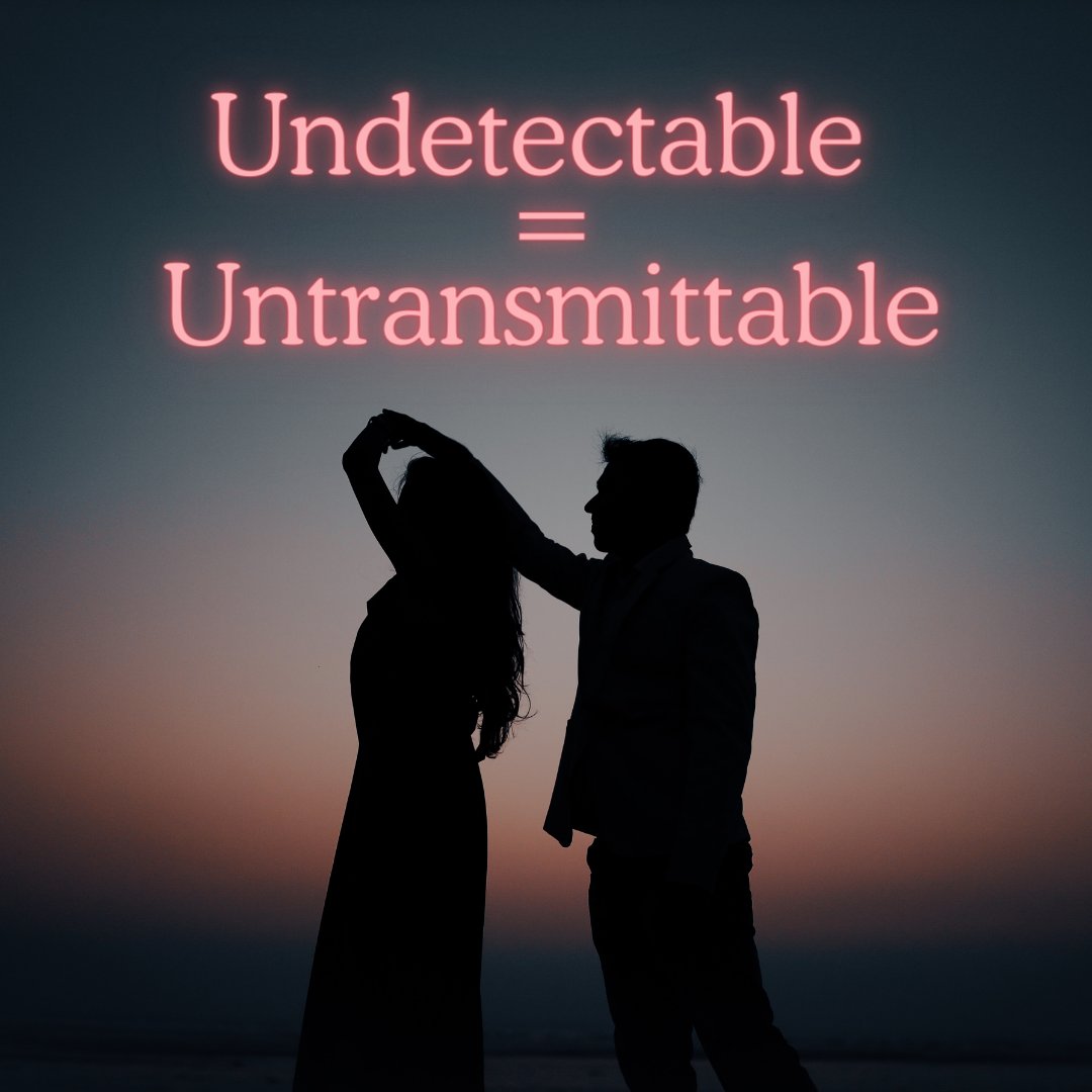 U=U in HIV means Undetectable = Untransmittable.

When someone living with #HIV is on effective treatment and maintains an undetectable viral load, they cannot transmit the virus through sexual contact. Let's spread awareness and end the stigma!
#UequalsU #HIVAwareness