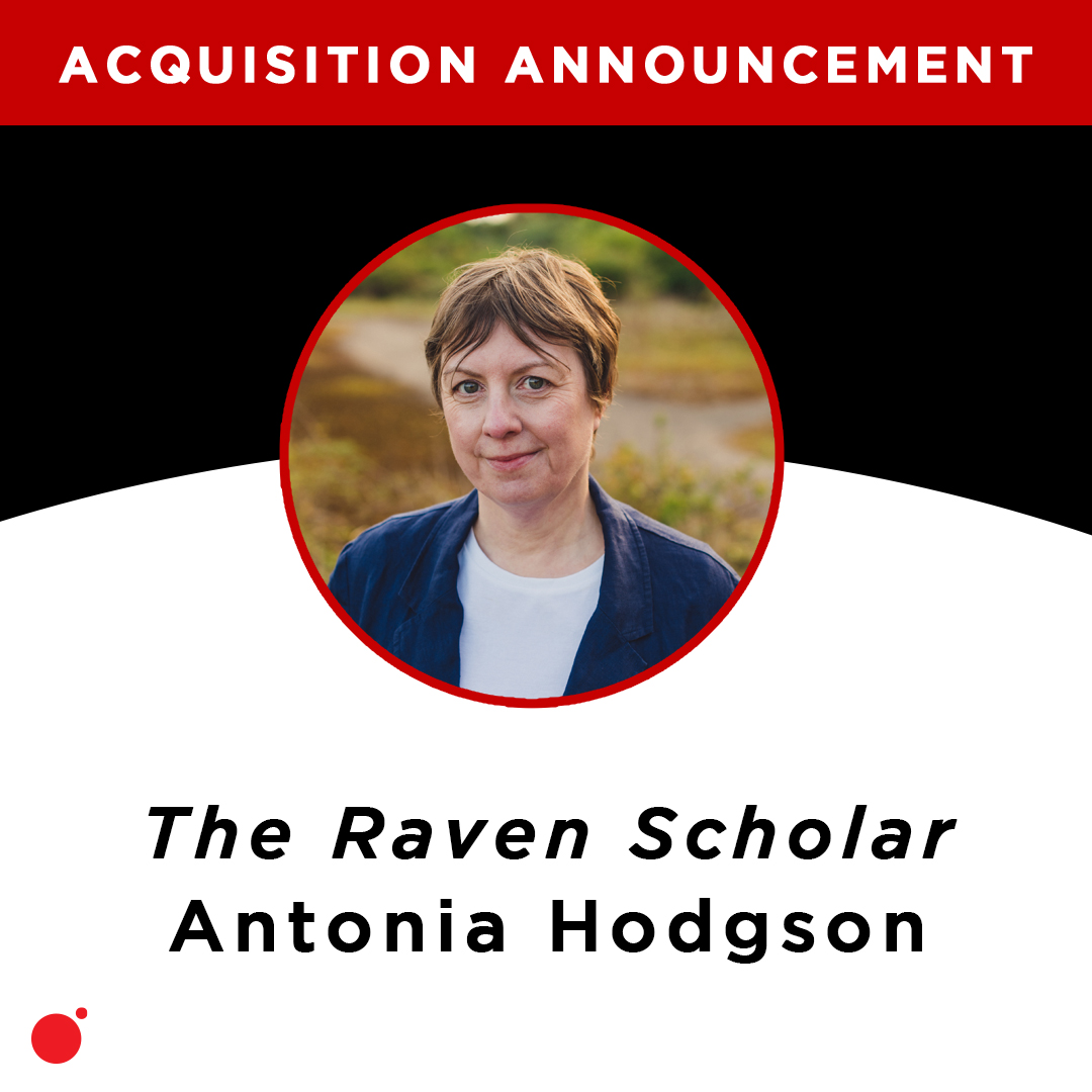We've acquired THE RAVEN SCHOLAR, the first in an epic fantasy trilogy by @AntoniaHodgson! This is a masterful tale of imperial deceit, cutthroat competition, and one scholar’s quest to uncover the truth—even if it changes her world forever. Learn more: bit.ly/3WBrLCX