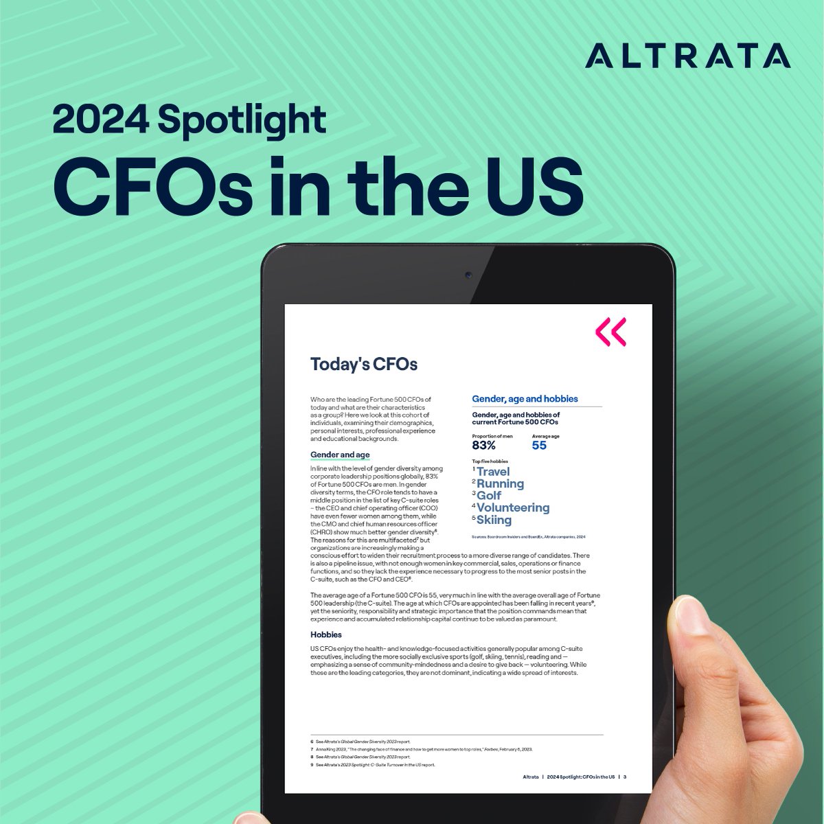 New insight on CFOs.

2024 Spotlight: CFOs in the US dives deep into the strategic priorities, backgrounds, and personal hobbies of today’s top finance leaders, so you are armed with the insight you need to close bigger deals, faster - bit.ly/4dyPiL4