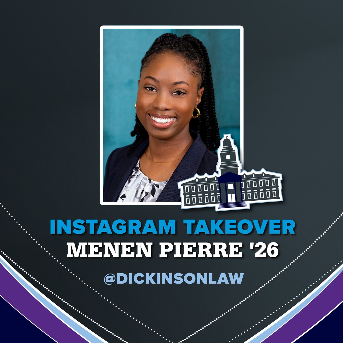 Commencement weekend is upon us! 🎓 🎉 Catch Menen Pierre '26 on our Instagram stories as she showcases the Donning of the Kente Ceremony and the Dickinson Law Awards Ceremony tomorrow. #PracticeGreatness #DickinsonLaw2024