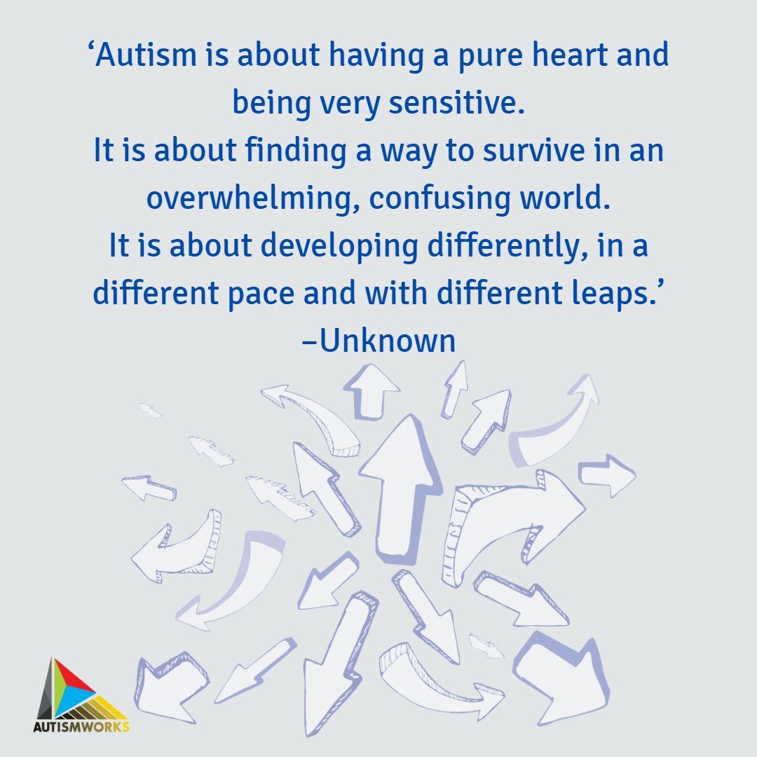 Autism is.... 

#Autismworks #ASD #autismquotes #AuDHD