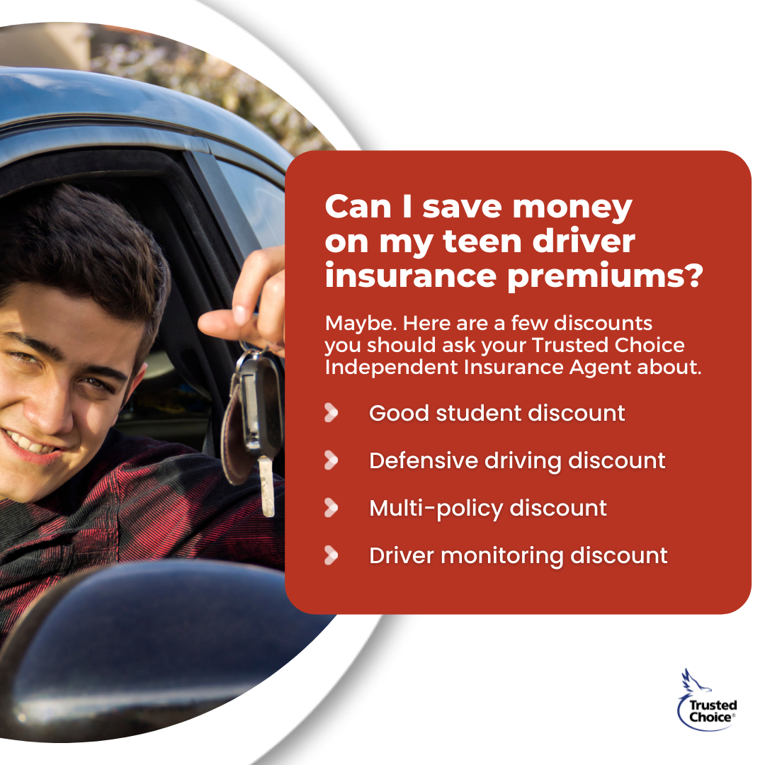 Ask us how you can save money when your teen starts driving.

#autoinsurance