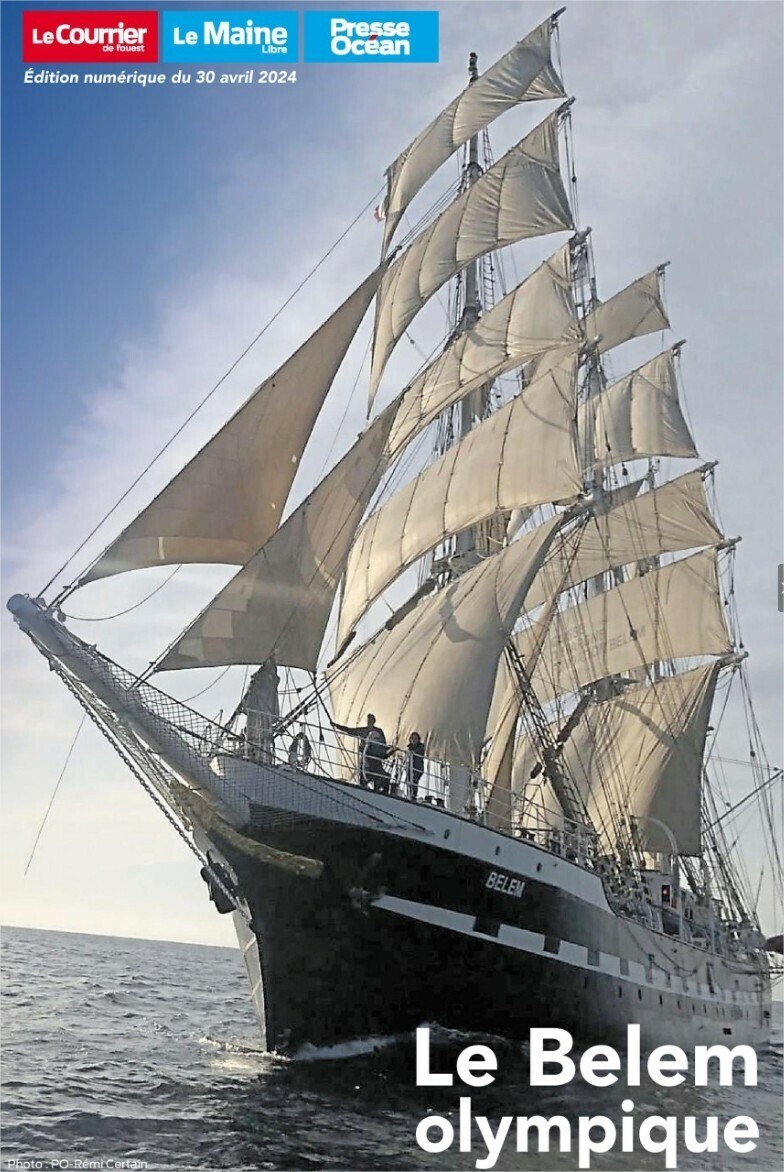 Retrouvez notre édition spéciale et gratuite en version numérique sur le Belem en cliquant sur ce lien  
▶ouest-france.fr/premium/journa…