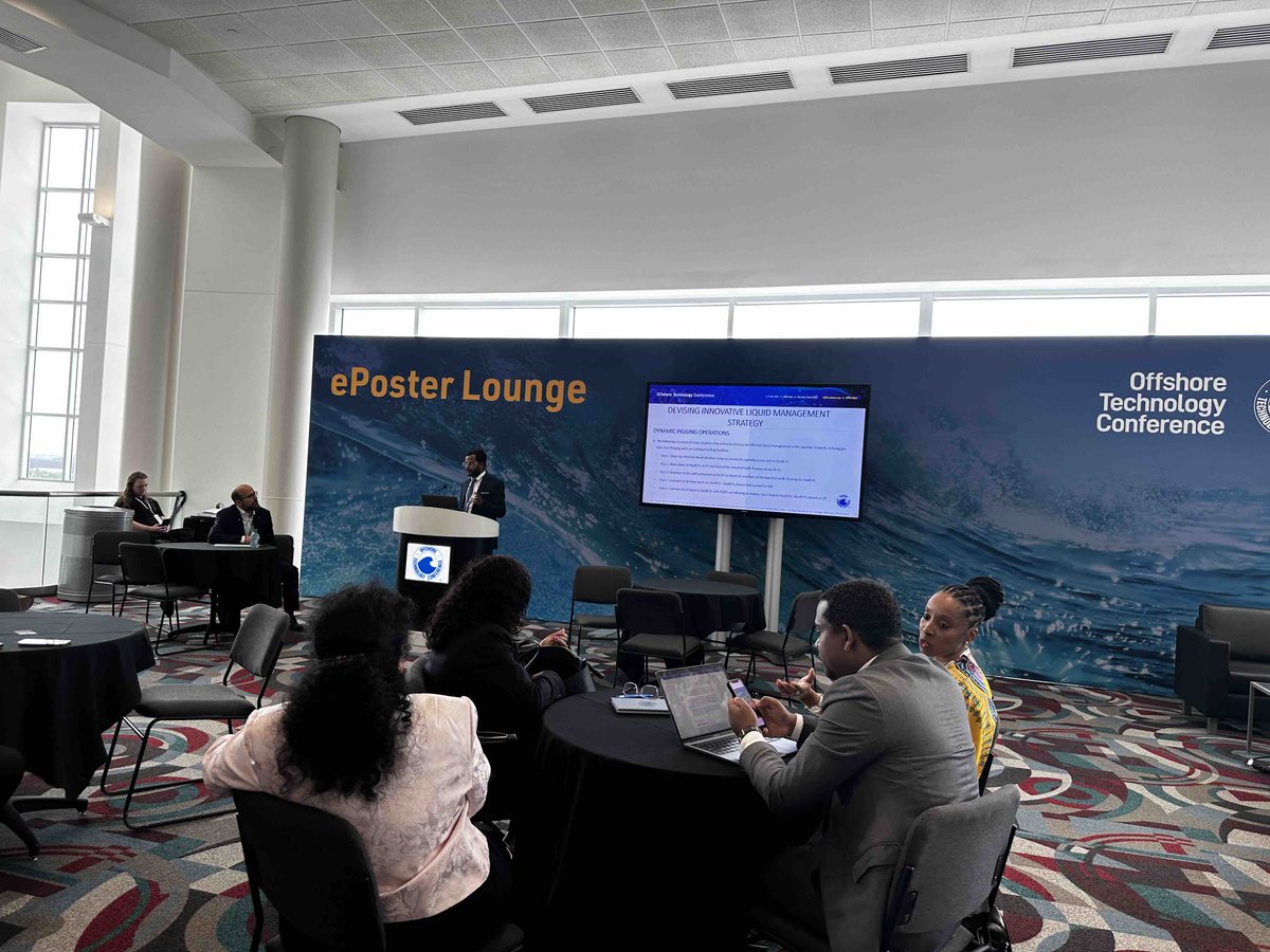 Happening Now: #OTC2024 ePoster Sessions

This is your chance to see talented technical leaders from across the #offshoreenergy sector and the globe present their latest research and innovations. 

Join us and discover what’s next in offshore energy.