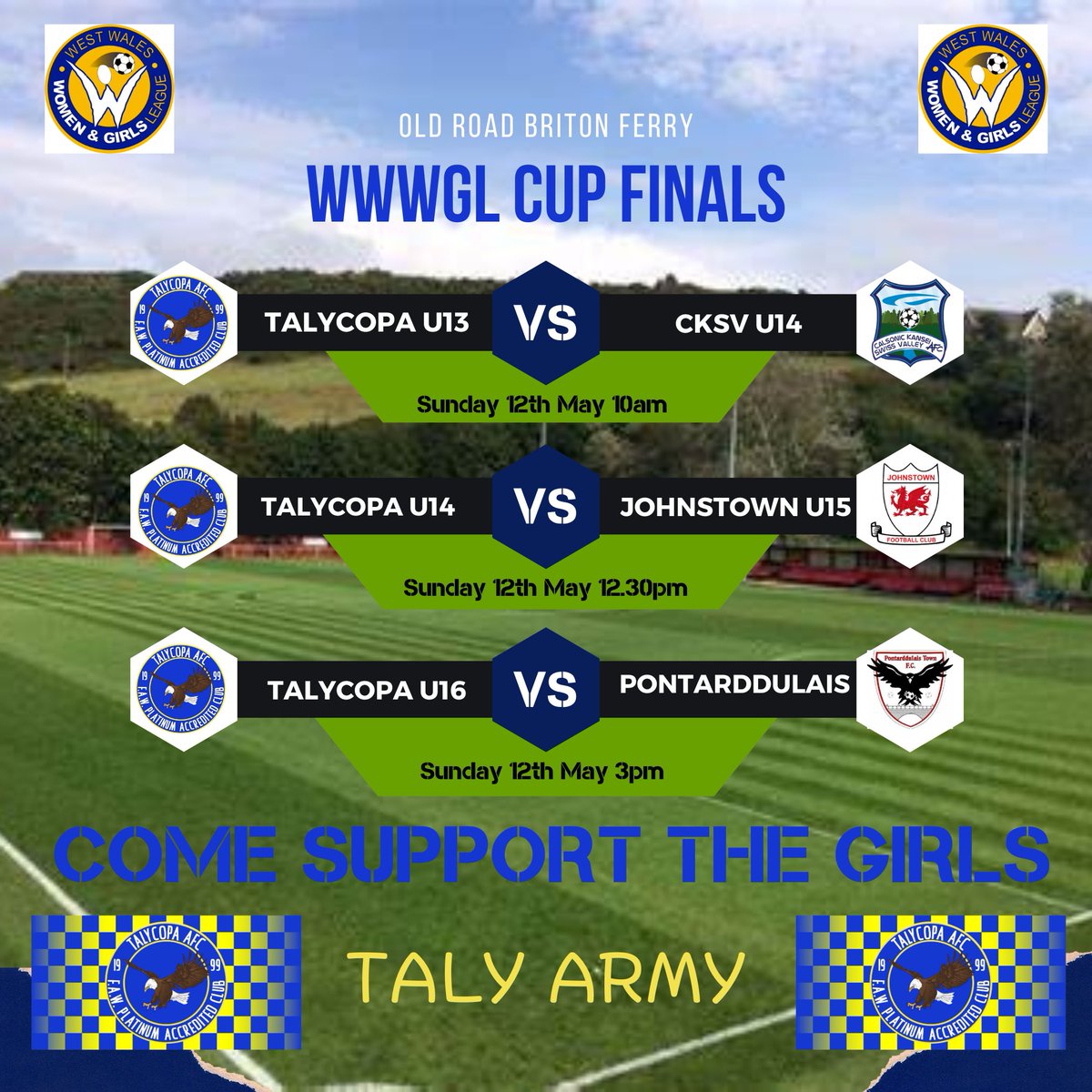 Talycopa A.F.C Girls tweet media