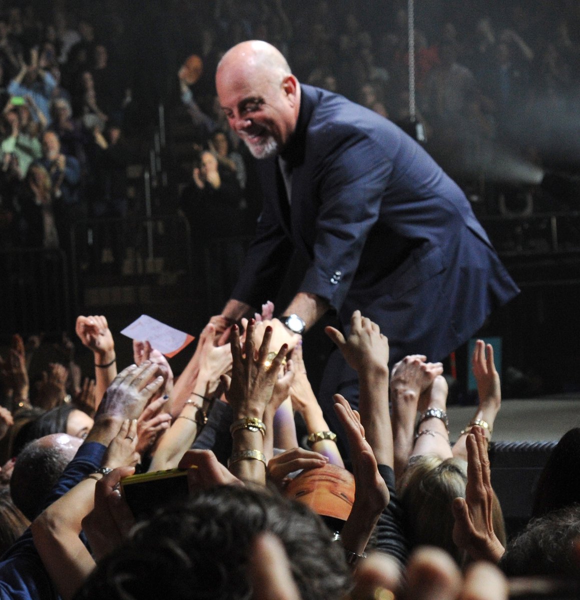Billy Joel turns 75! Here is Billy 10 years ago celebrating his 65th at Madison Square Garden. (Photo by Kevin Mazur/WireImage) Have you picked up one of #billyjoel’s vinyl boxes yet? Go here: tinyurl.com/4d5w84c5