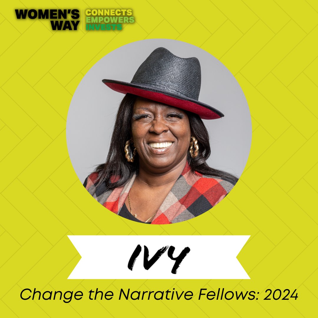 Through the Change the Narrative Fellowship, Ivy aims to uplift the challenges reentering citizens face with upward mobility such as housing and employment. Learn more about Ivy and our other impressive #ChangeTheNarrative Fellows at womensway.org/gwi/changethen…