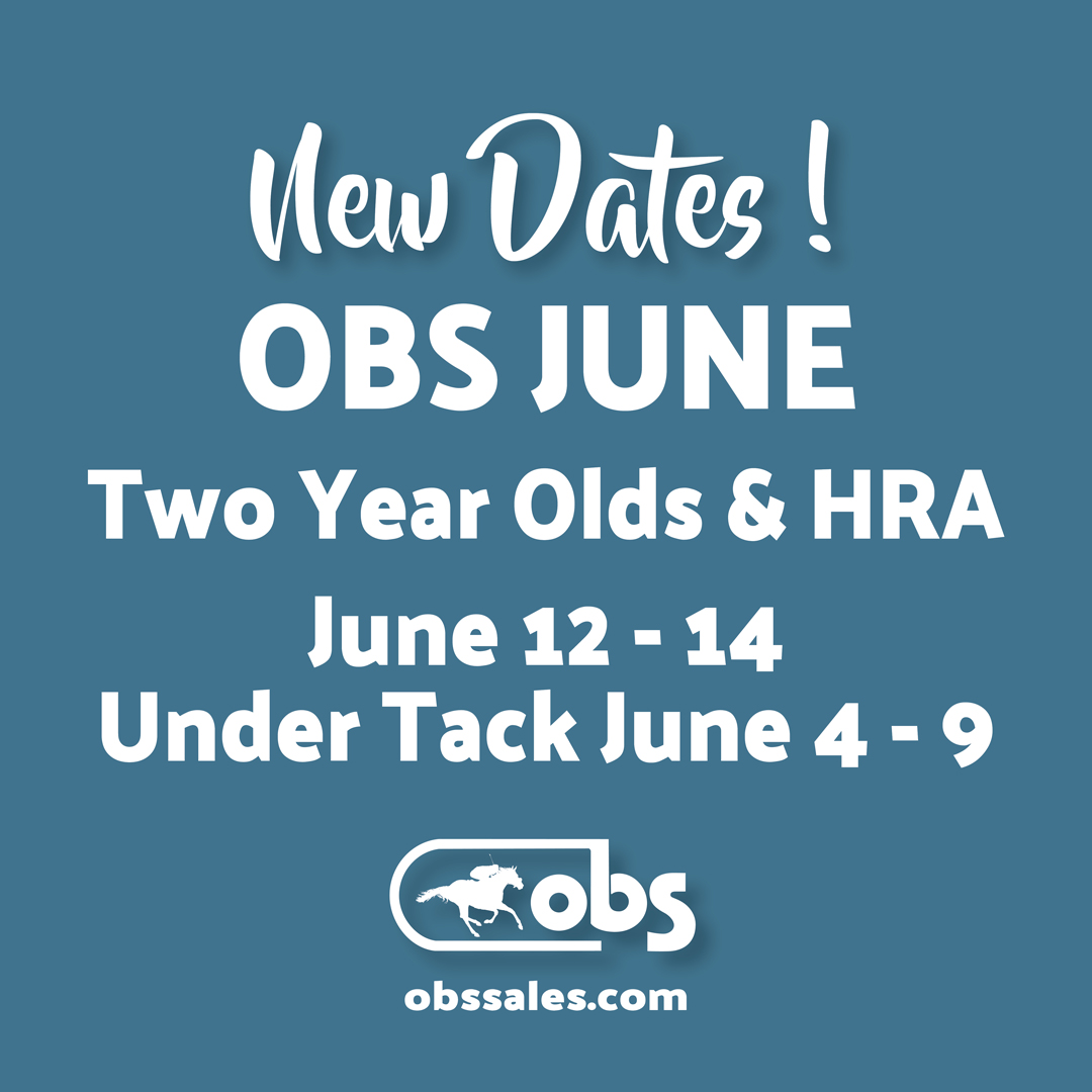 Make sure to mark your calendars, we've got new dates for OBS June! The sale has moved to June 12th - June 14th and the under tack show has been moved to June 4th - June 9th. #obssales #obsjune