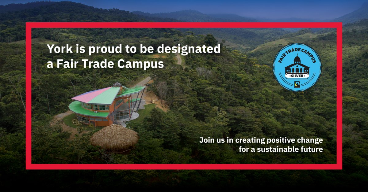 York University (@yorkuniversity) on Twitter photo York University has been named a Fair Trade Campus for its commitment to providing more sustainable options at its campuses. Learn more: bit.ly/3yciQxP | <a href="/YUsustain/">York U Sustainability</a> #YorkU York University has been named a Fair Trade Campus for its commitment to providing more sustainable options at its campuses. Learn more: bit.ly/3yciQxP | <a href="/YUsustain/">York U Sustainability</a> #YorkU
