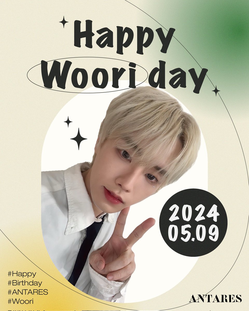 antares_twt_'s tweet photo. 🎂𝗛𝗔𝗣𝗣𝗬 𝗕𝗜𝗥𝗧𝗛𝗗𝗔𝗬 | #Woori 🎂

#ANTARES #우리 #안타레스 #HBD https://t.co/0OmjGR0CQb