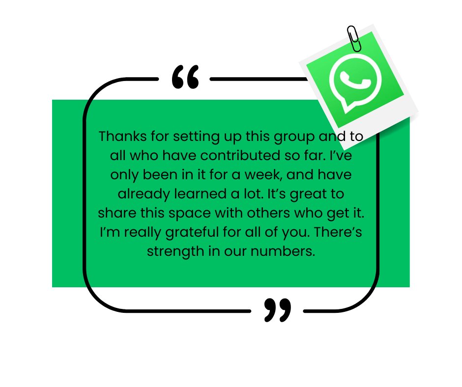 In April we launched our WhatsApp support group. We're 86 members strong and growing! Are you living in Ireland and would like to join? Email sjogrensireland@gmail.com with your name and the county you live in and an admin will add you. #Sjögrens #Sjogrensawareness #autoimmune