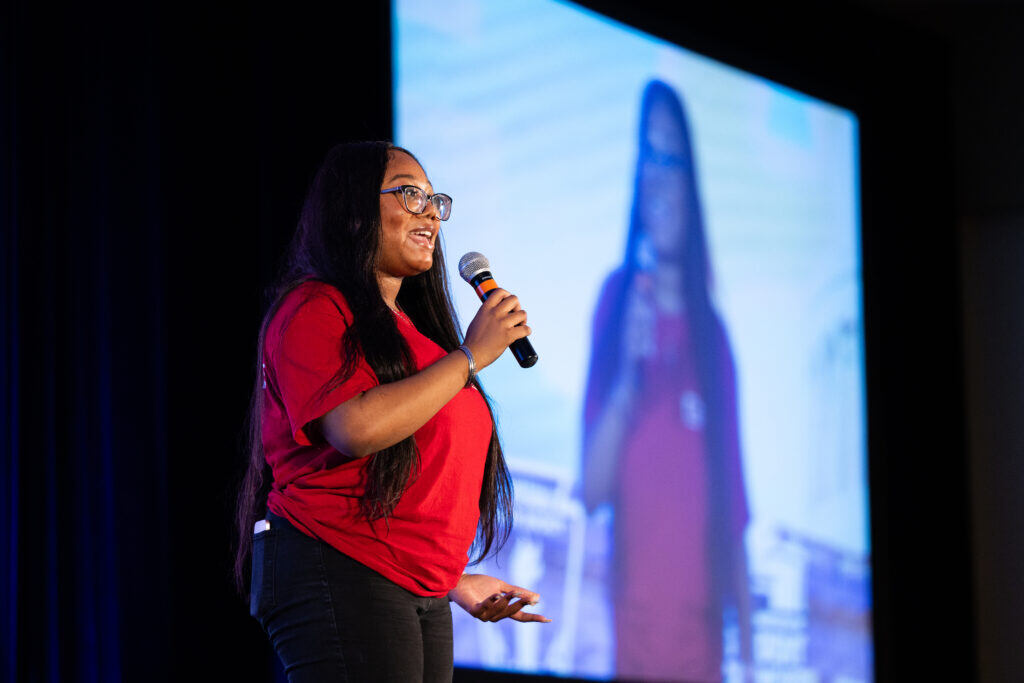 'We were gaining real-world experience planning two conferences for hundreds of student participants. Not many students can say they’ve done something like that.' Read more from LEAD Student Advisory Committee member Zyon Mitchell: bit.ly/3QCuMPD