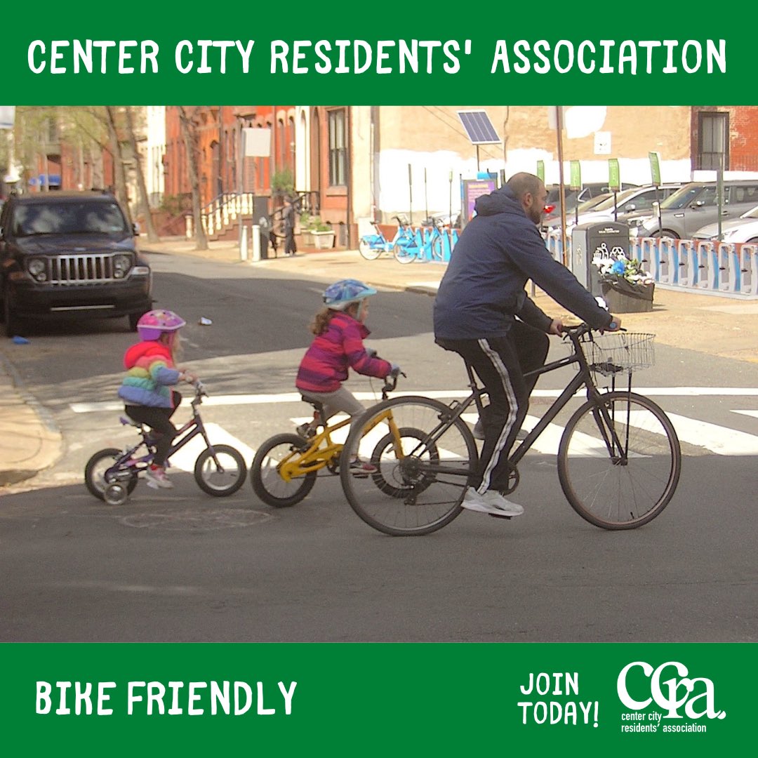 Bike lanes have been an ongoing debate & issue for a while. Many people still believe there should be better regulations. See specific points read page 5 of our Fall 2023 CCQ. Photo credit: Bill West #phillybiking #centercity #bike #bikelanes #bikelife #bikenice #bikinginphilly