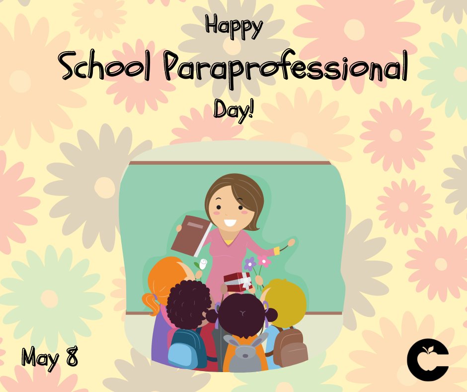 Thank you to all of our wonderful paraprofessionals across the District on School Paraprofessional Day!