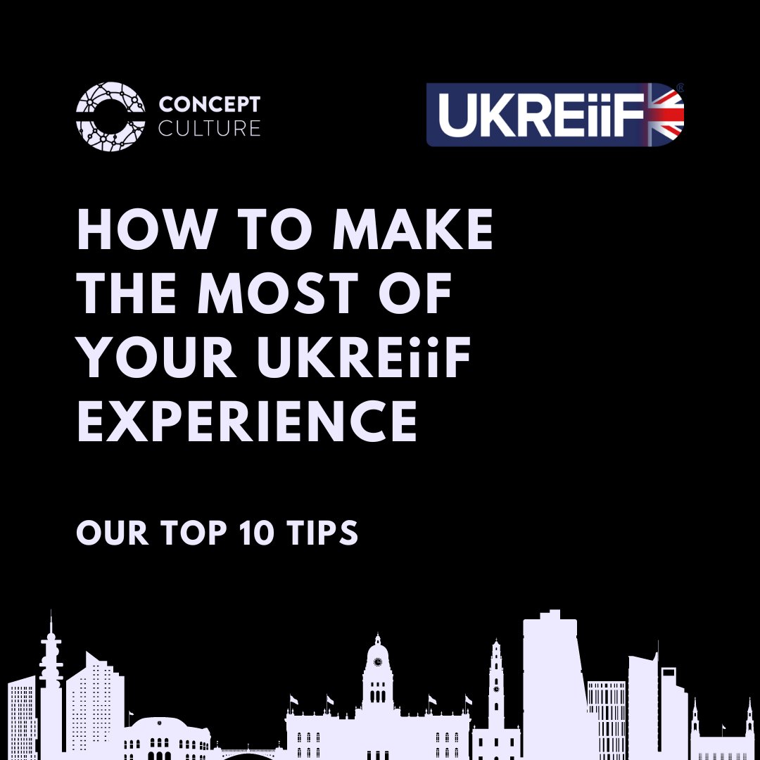 Concept Culture (@_conceptculture) on Twitter photo 🔟 Navigating UKREiiF - Our top 10 tips.
Check out our latest blog where we share our top 10 tips on navigating UKREiiF 2024.
📖 More here: bit.ly/UKREiiF10Tips
#MIPIM2024 🔟 Navigating UKREiiF - Our top 10 tips.
Check out our latest blog where we share our top 10 tips on navigating UKREiiF 2024.
📖 More here: bit.ly/UKREiiF10Tips
#MIPIM2024