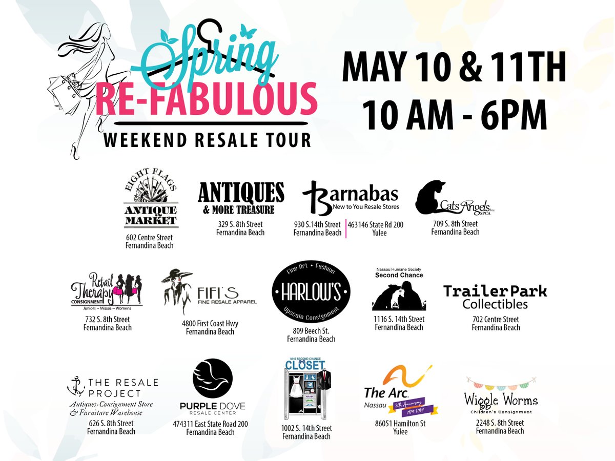 🌸 We are thrilled to support the Spring Re-Fabulous Weekend Resale Tour! Get ready for a weekend filled with progressive resale shopping and amazing deals! #PuttingPeopleFirst #CommunityBankDifference #ItMattersWhereYouBank #ResaleTour #ShopTillYouDrop 🌺🛍️